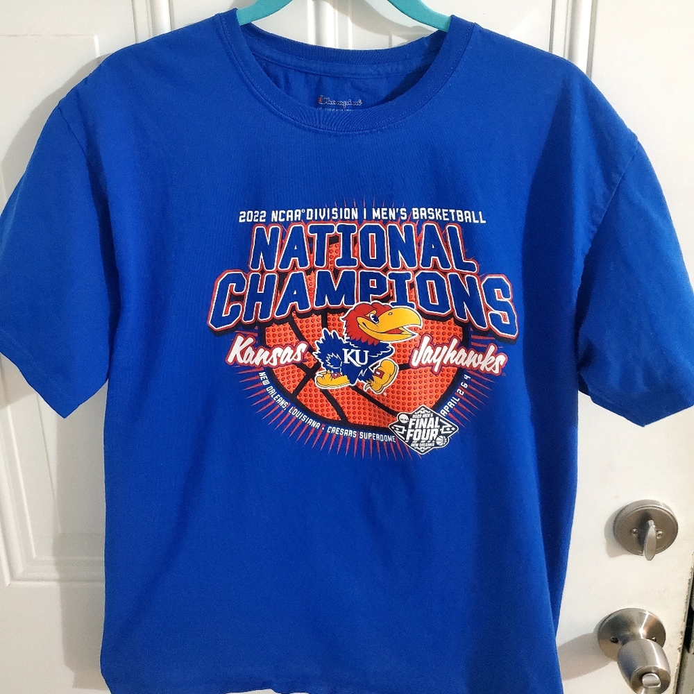 Champion Kansas Jayhawks National Champions T-Shirt